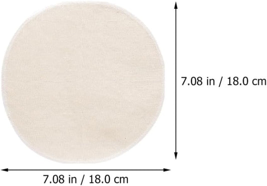 30pcs round Cotton Steamer Cloths Nonstick Reusable Home Kitchen