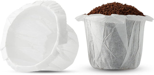 Coffee Filters 400 Pack, K-Cup Filters, Disposable for Keurig 1.0/2.0
