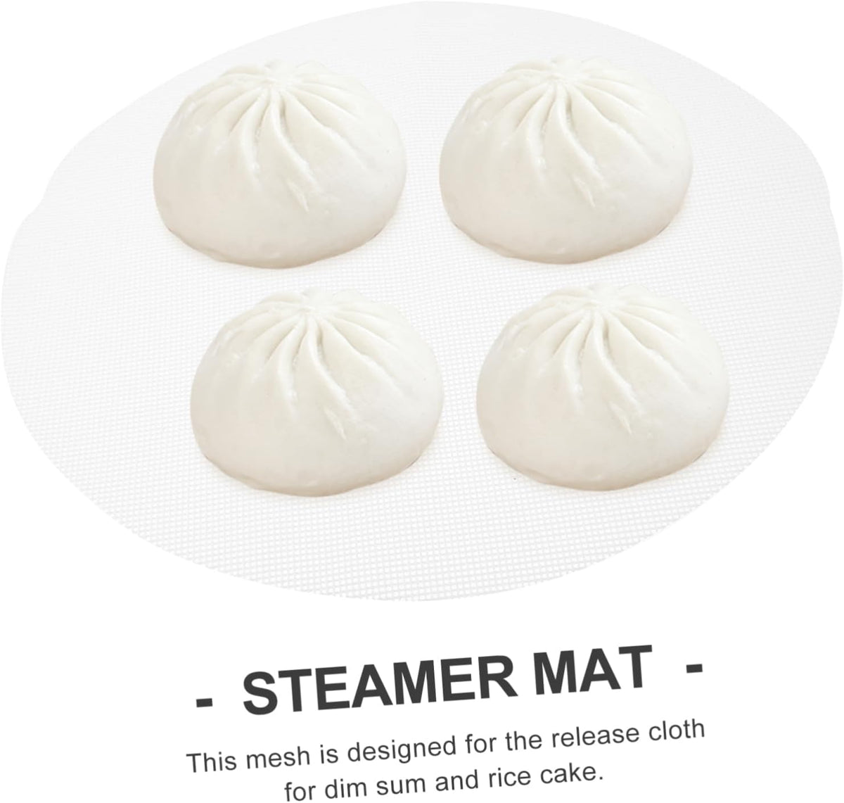 Silicone Liner, Non Stick Silicone Liners Mesh Mat Pad Steamed Buns Dumplings Baking Pastry Dim Sum Mesh for Home Kitchen or Restaurant