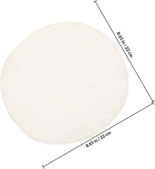 20pcs Cotton round Steamer Liner Mat 22cm Food Steaming Cloth