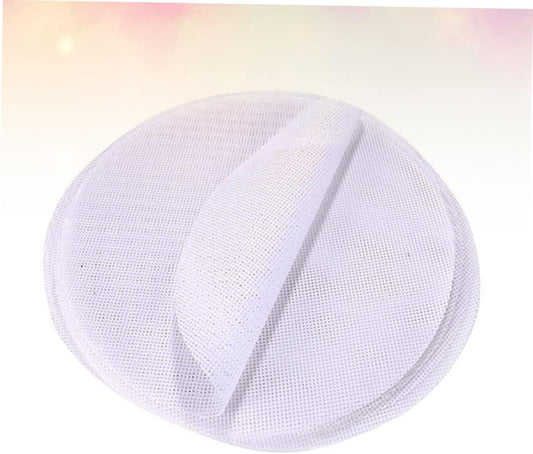 SHOWERORO 20pcs Reusable Silicone Steamer Pads Non- Round Shape Dumpling Mat Diameter Non-stick Steamed Buns Baking Mesh for Dim Sum and Food Processing
