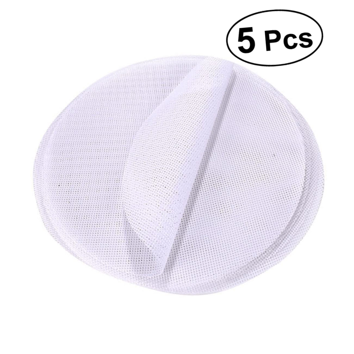 Reusable Round Silicone Steamer Mesh Pad for Dumplings, 5 Pcs