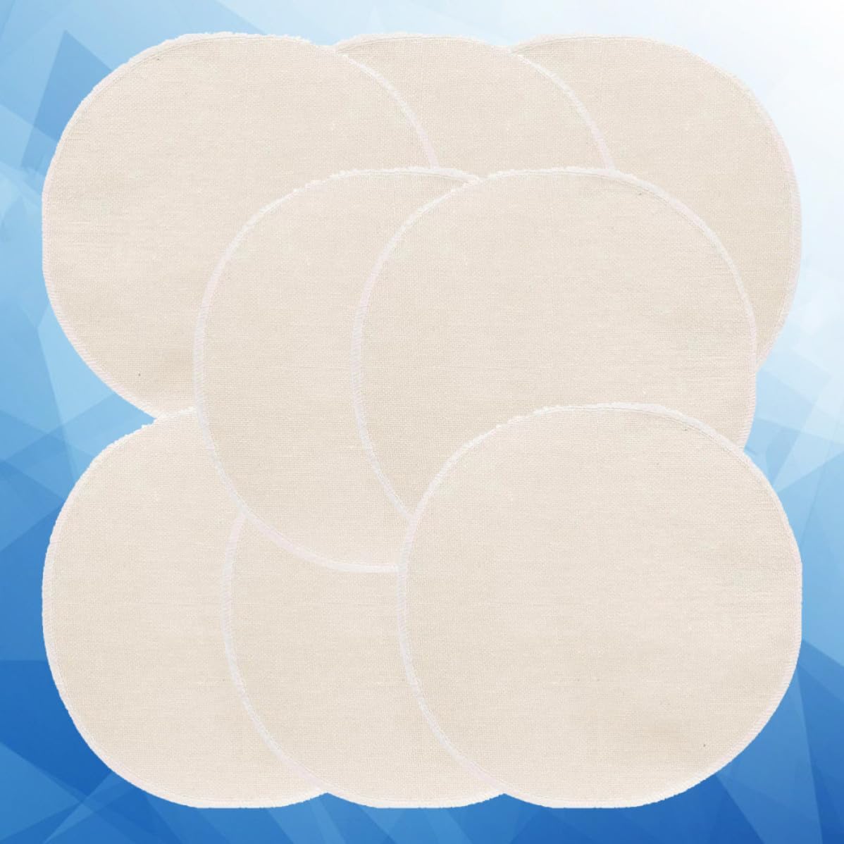 10pcs round Cotton Steamer Cloth Pads Non Stick for Dumplings