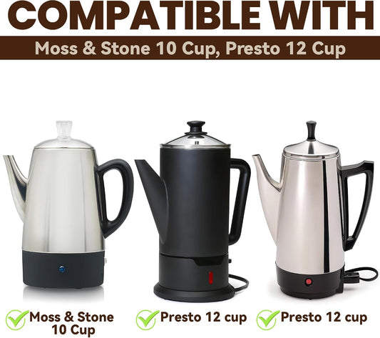 Percolator Coffee Filters for Presto Coffee Percolator Electric 12 Cup