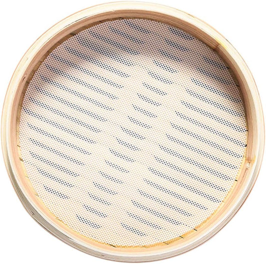 5PCS Silicone Steamer Liners Mesh Non-stick Mat Round Shape Steamed Dumplings Pastry Dim Sum