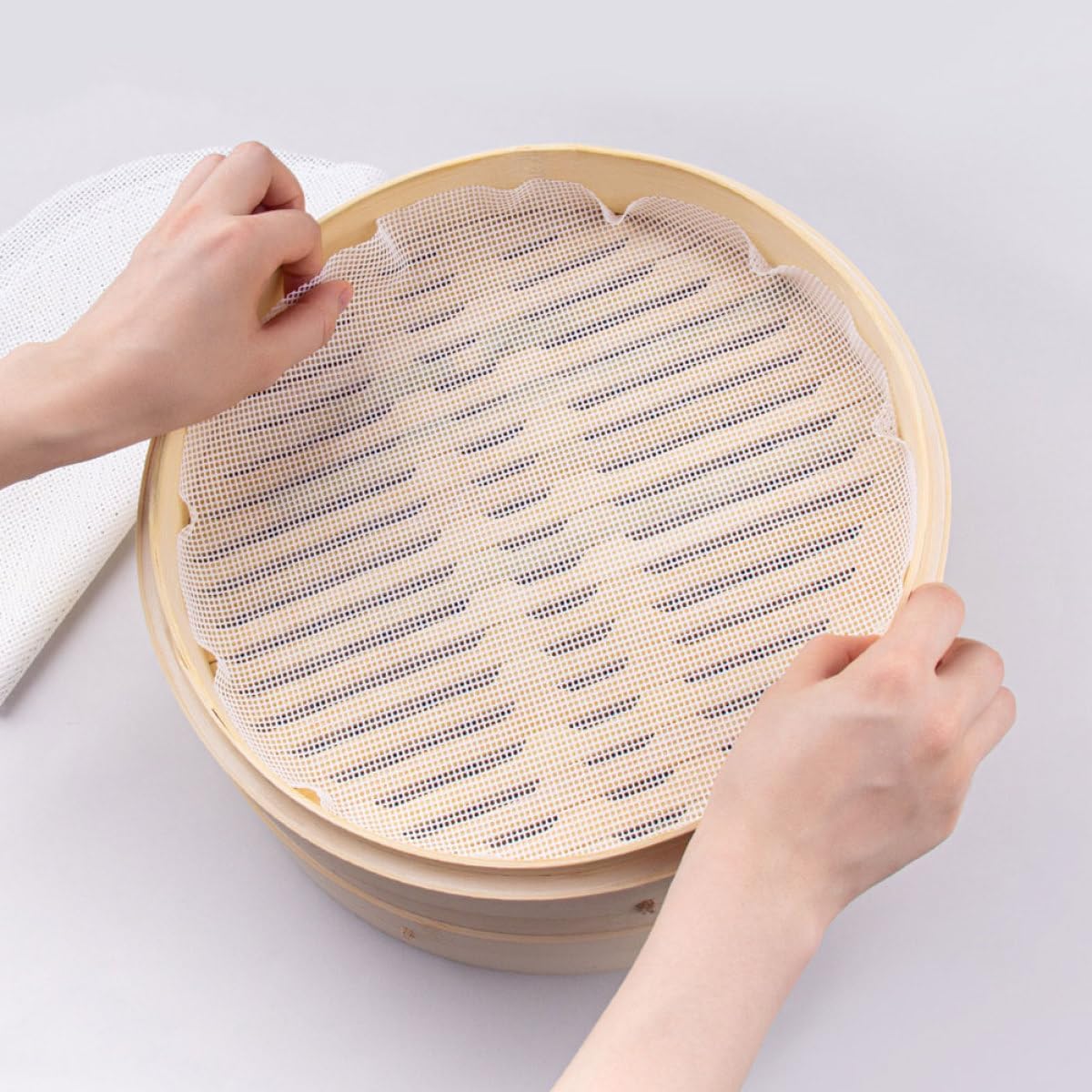 Silicone Steamer Liners 10pcs Nonstick Reusable Steam
