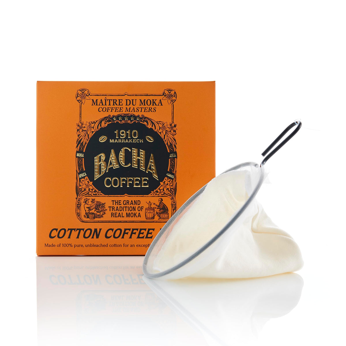 Bacha Coffee Paper Coffee Filters - Large, 100 Count (3-4 Cups)
