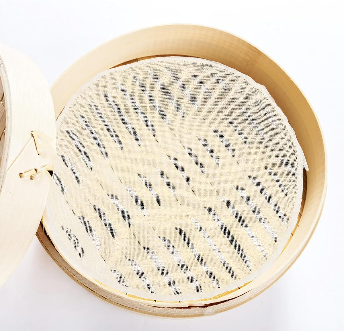 20pcs Cotton round Steamer Liner Mat 22cm Food Steaming Cloth
