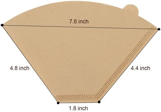 200 Pcs Disposable Coffee Paper Filters for Cuisinart Coffee Maker
