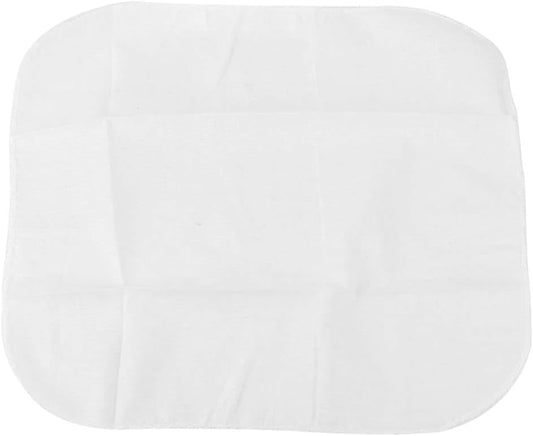 6Pcs 12.6inch Non stick Cotton Steamer Mesh Mat, Reusable Steamed Buns Dumplings Steamer Cloth, Air Fryer Liner Steaming, Food Filter Cloth, for Home Kitchen Cooking