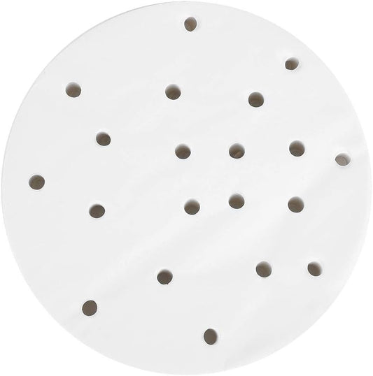 400PCS Steamer Cooking Paper Non Stick Under Steam Mat Liners for Restaurant Kitchen Use Steamed Buns Dumplings