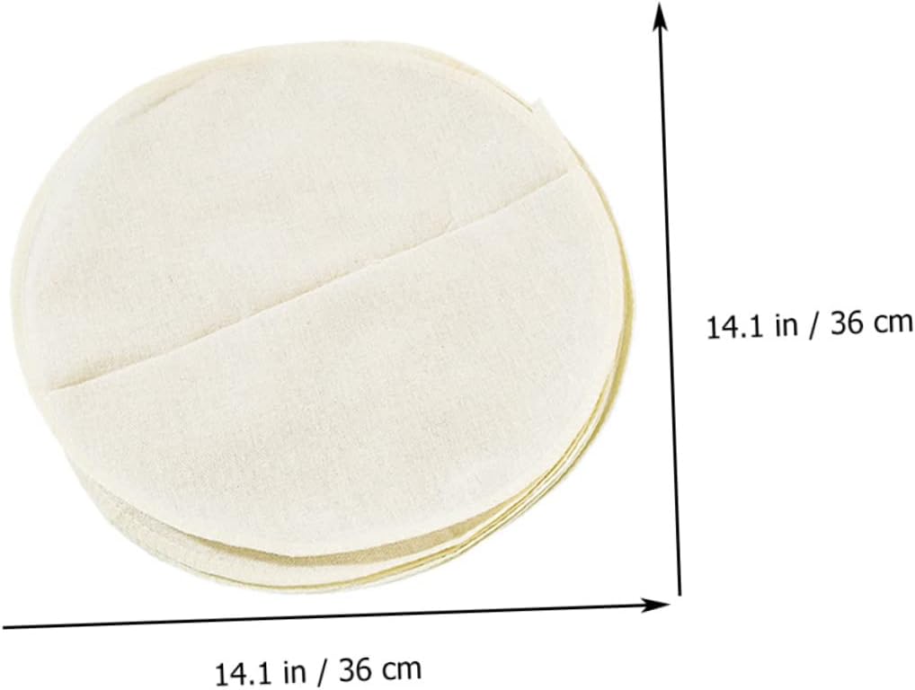 20pcs Cotton Gauze Steamer Mats for Steaming Tub and Steam Cabinet