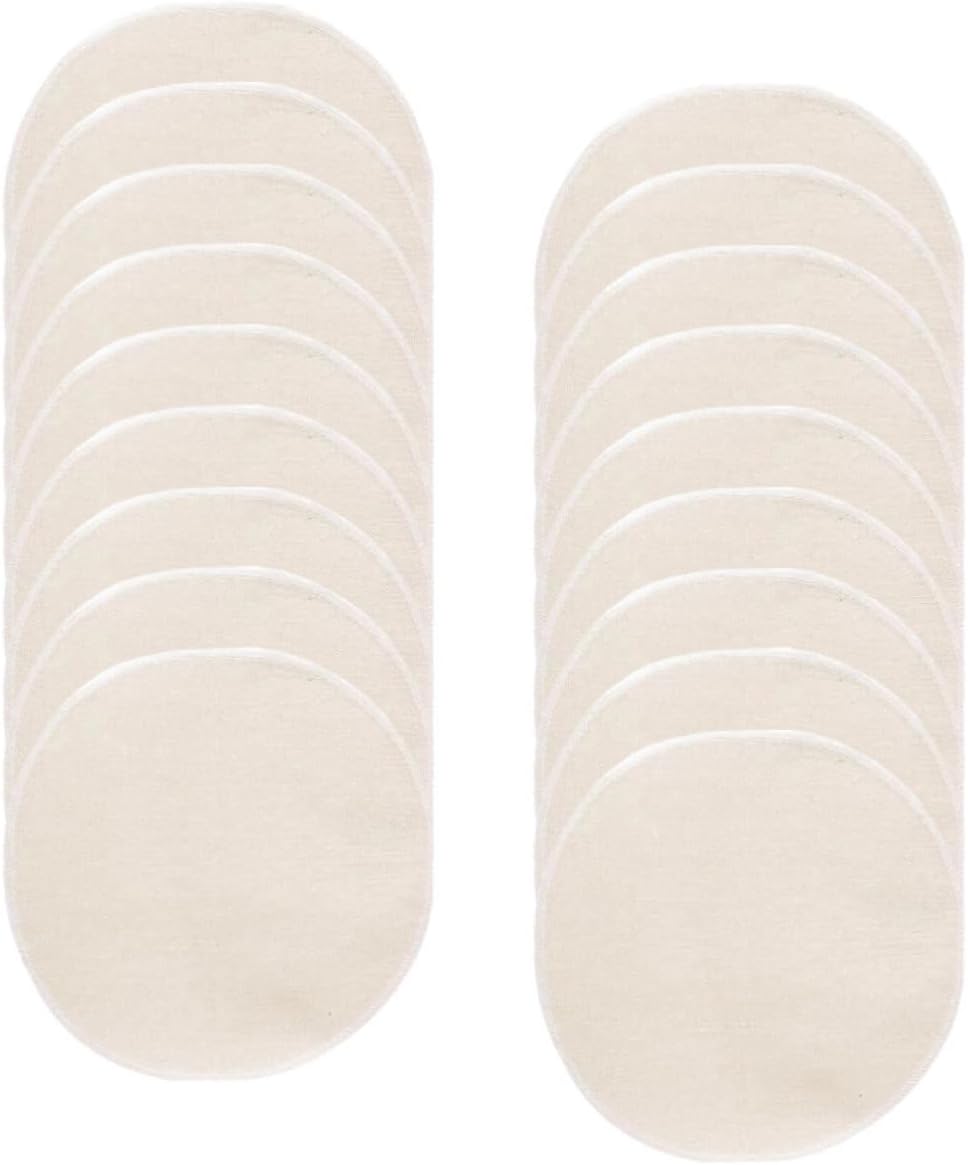 20pcs Cotton Steamer Liners Nonstick Foldable Pad for Dumplings