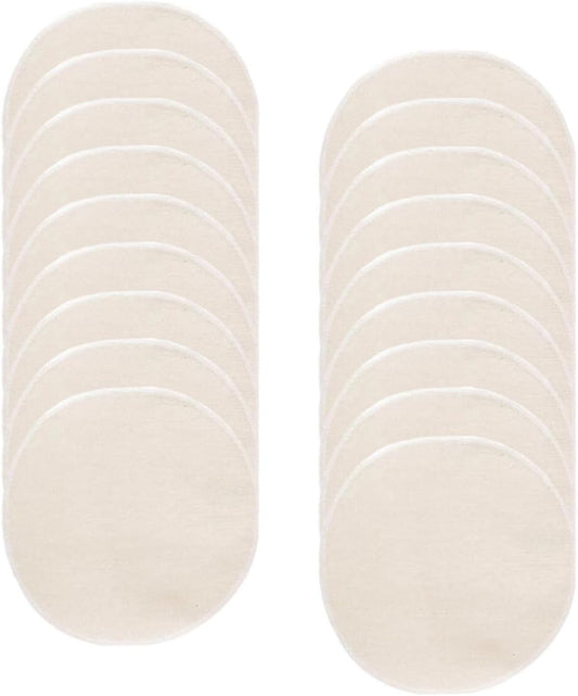 20pcs Cotton Steamer Liners Nonstick Foldable Pad for Dumplings