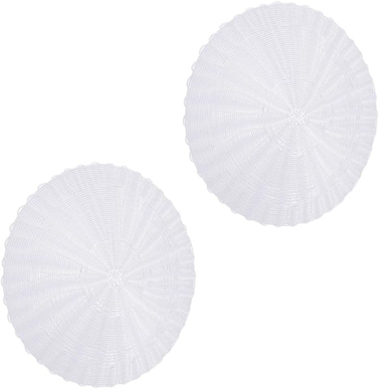 2pcs round Silicone Steamer Mats for Steamed Buns and Dumplings