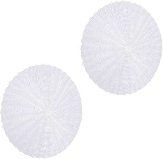 2 Pack round Silicone Steamer Mats Non Stick for Dumpling