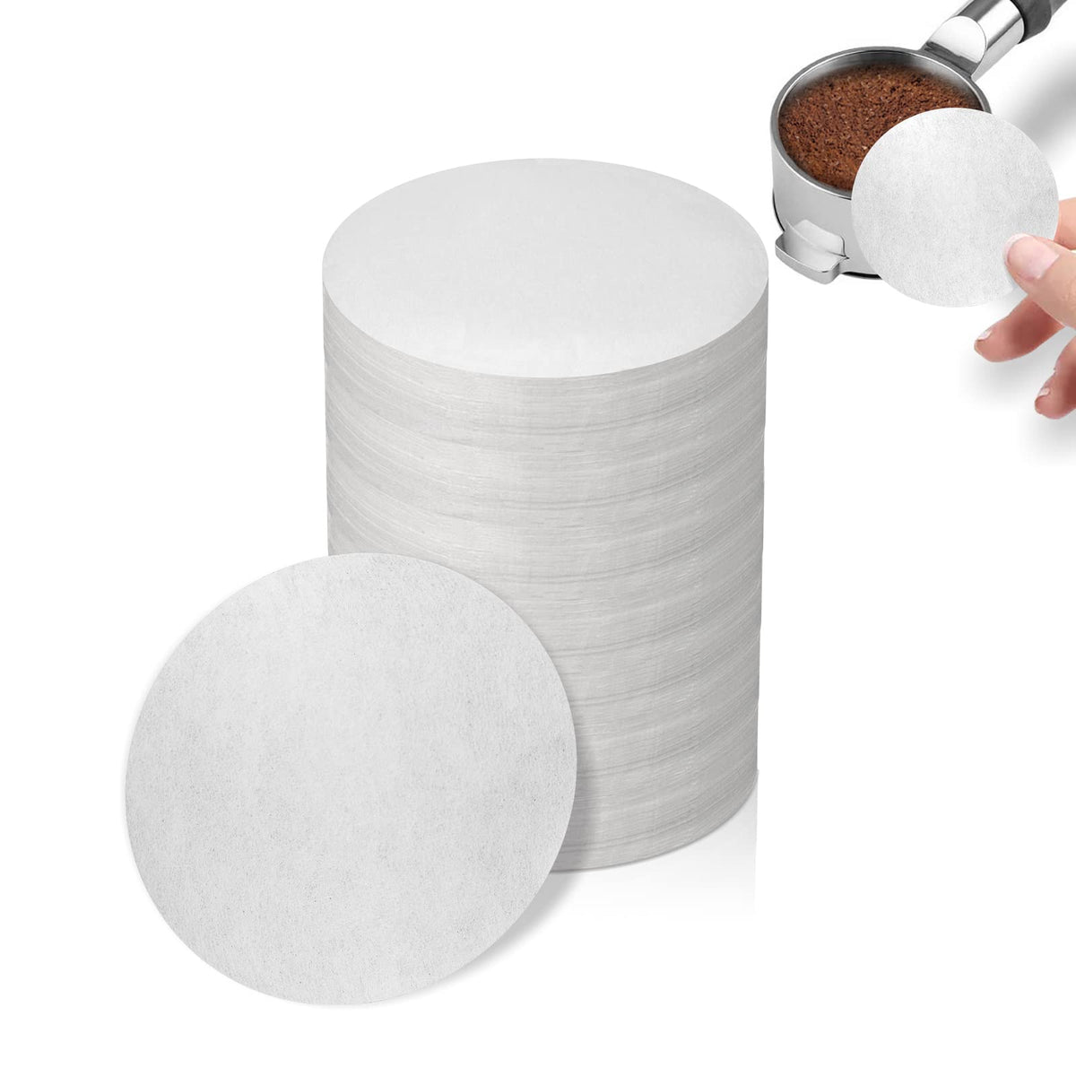 1000 Pcs Coffee Paper Filter for Espresso Coffee Maker, 53 mm