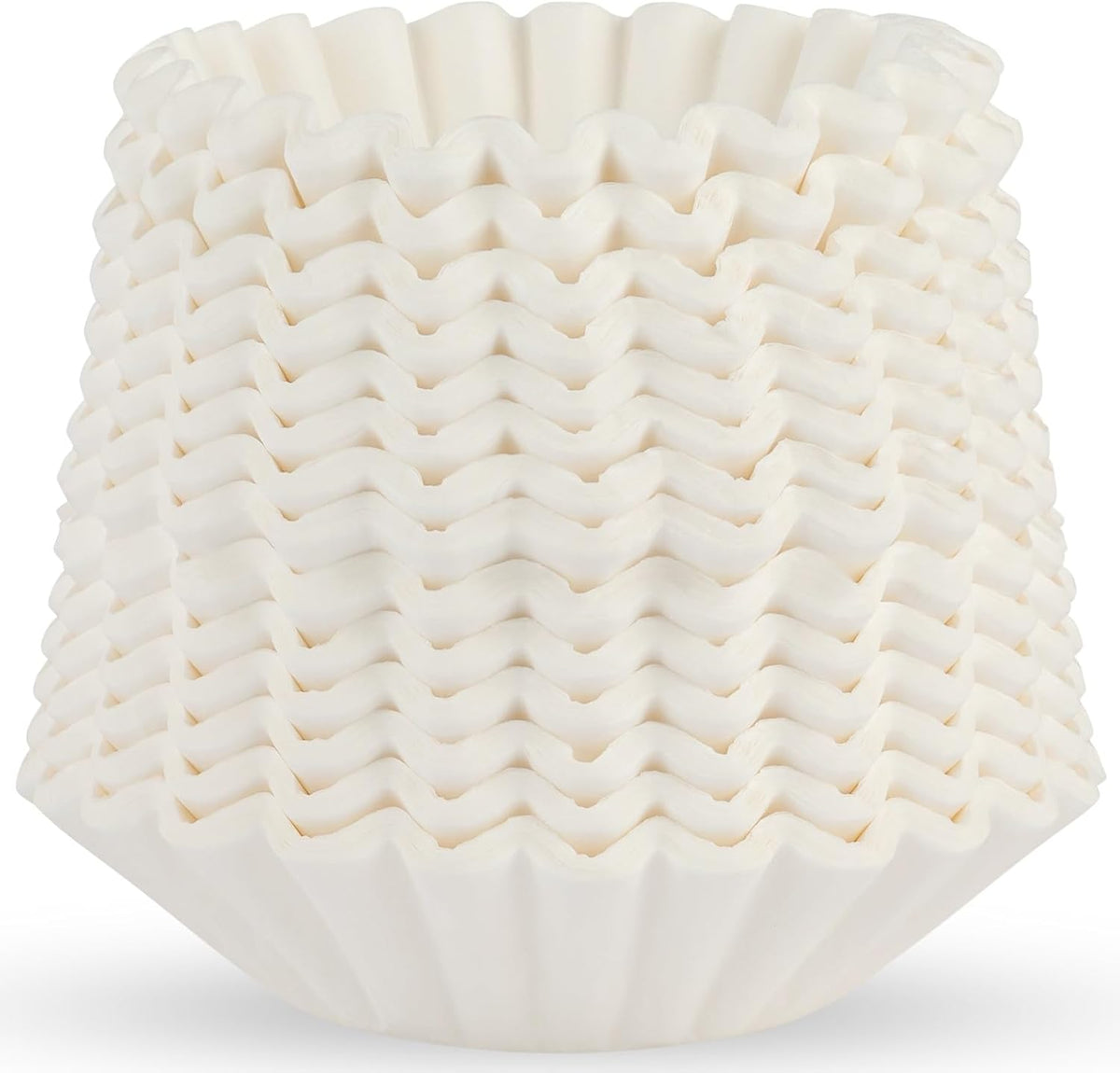 Basket Coffee Filters 8-12 Cup, 700 Count, White Paper, Made In USA