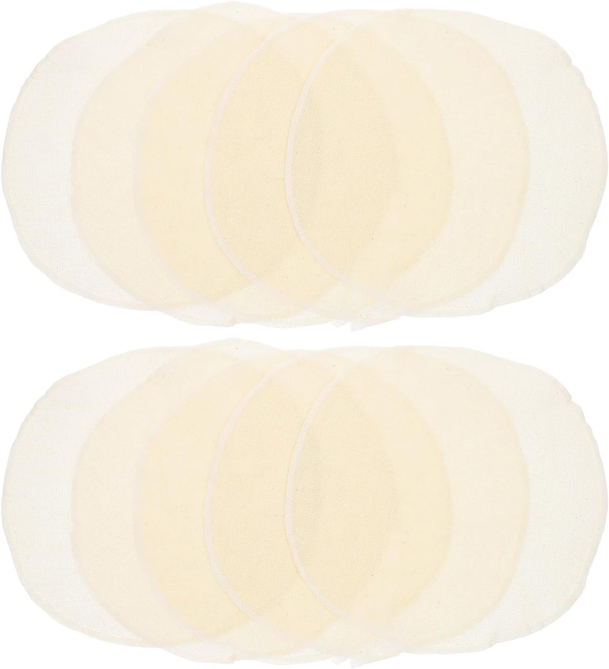 20pcs Cotton round Steamer Liner Mat 22cm Food Steaming Cloth