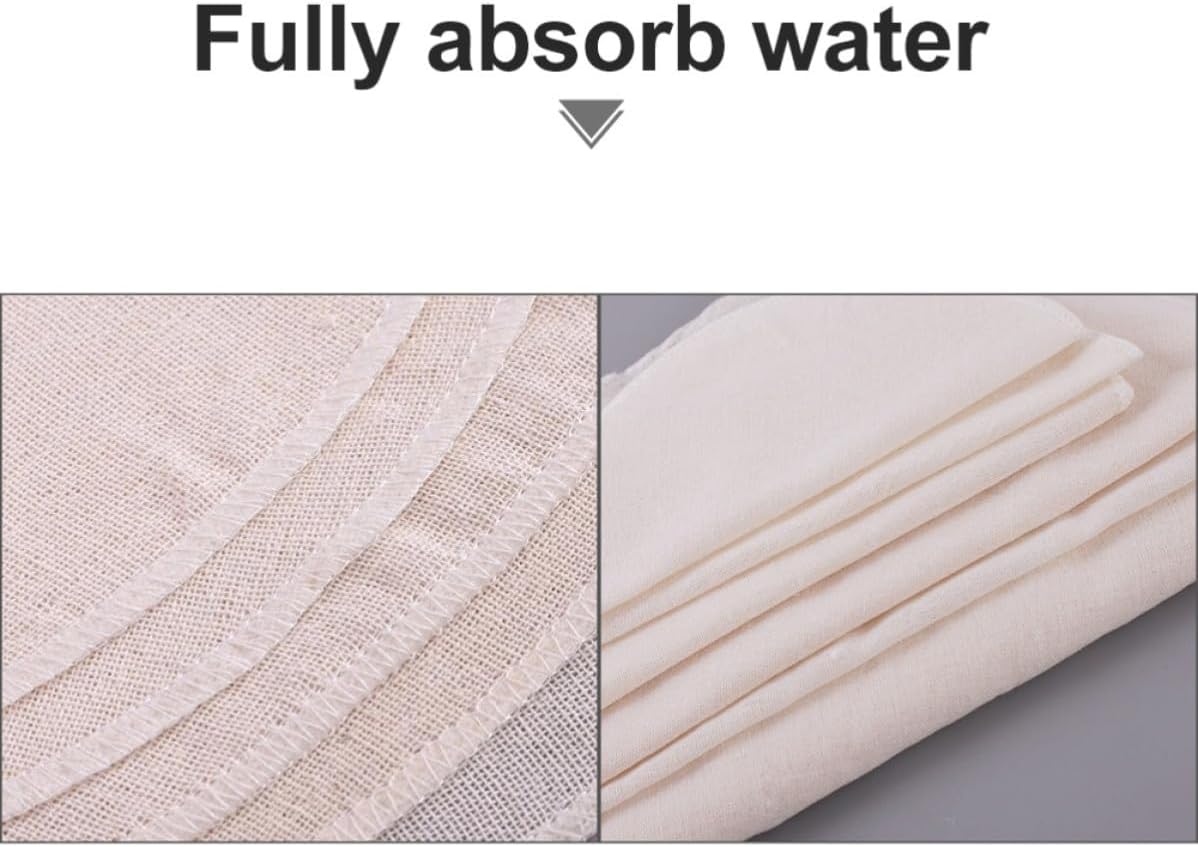 ARTIBETTER 30pcs Reusable Nonstick Cotton Yarn Steamer Cloths for Home Use, round Steamed Bun Pads and Dumplings Mats, Breathable Kitchen Steamer Cloths for Housewarming