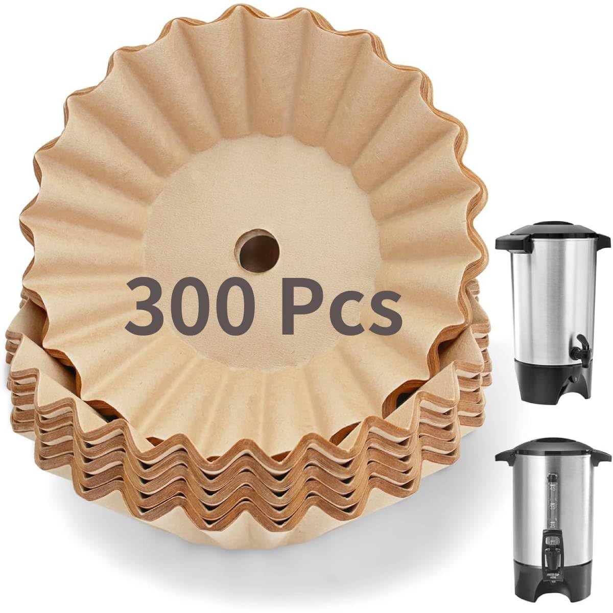 Coffee Paper Filter for Hamilton Beach Coffee Urn 45 Cup, 120 Pcs