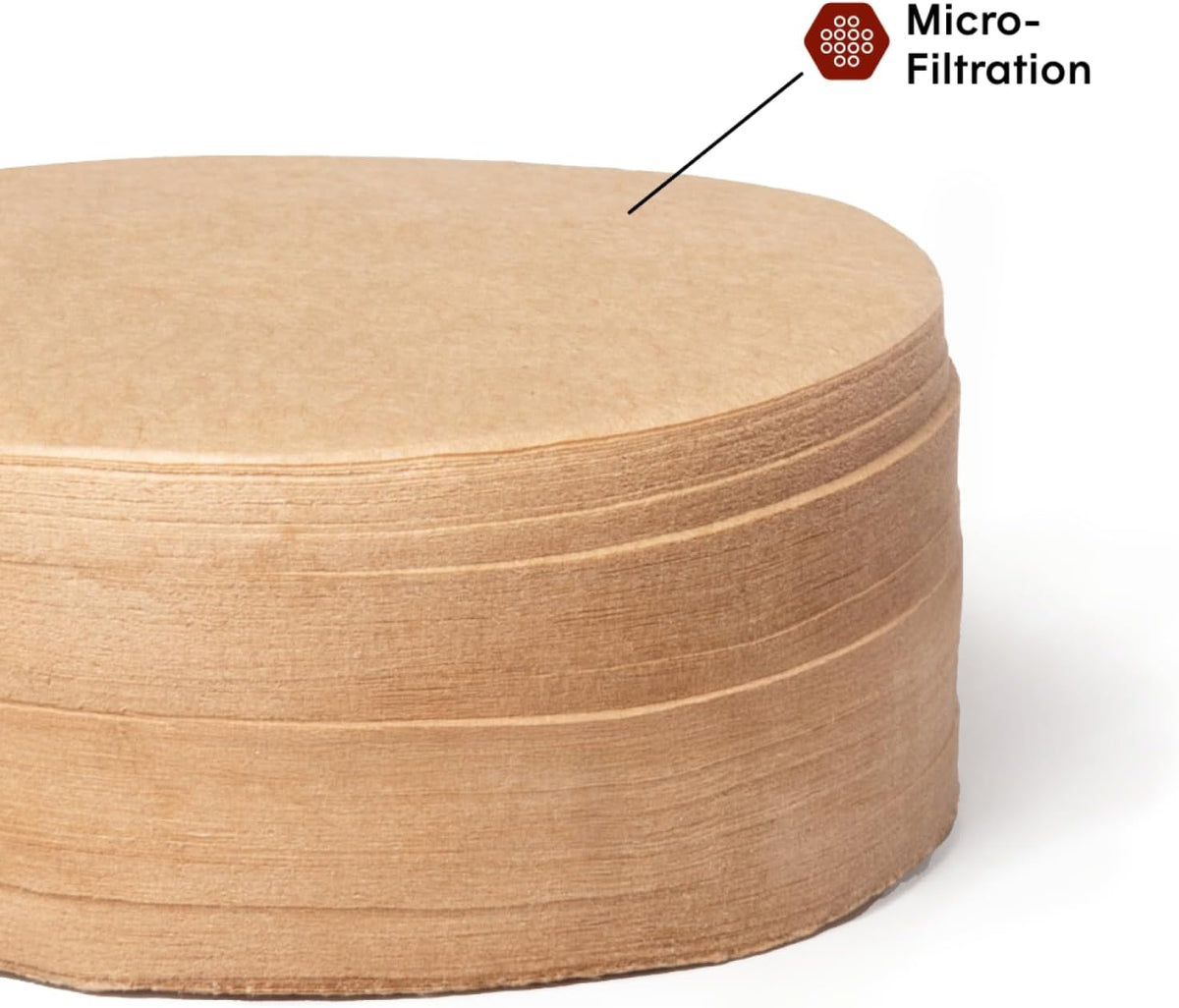 AeroPress XL Natural Paper Micro-Filters, XL Size, 200 Count