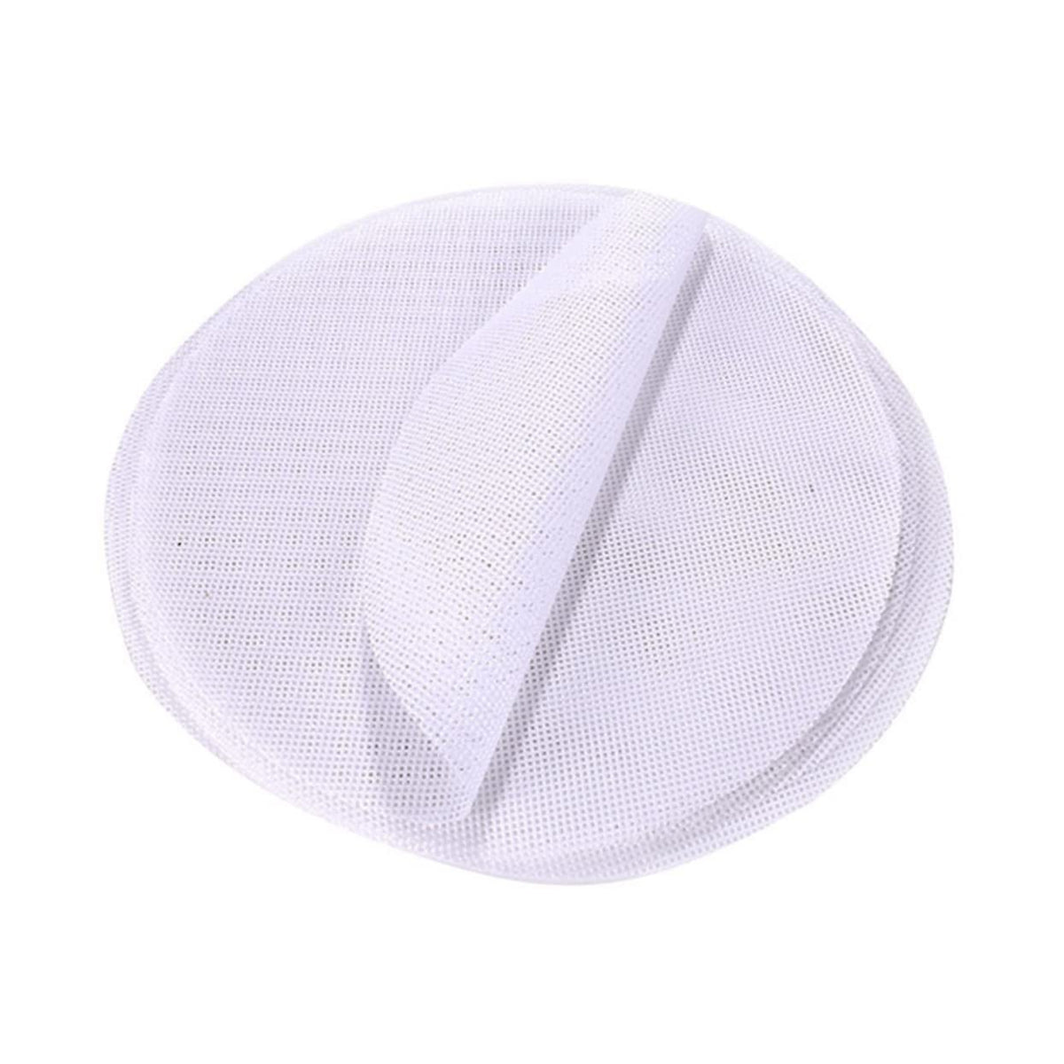 SHOWERORO 20pcs Reusable Silicone Steamer Pads Non- Round Shape Dumpling Mat Diameter Non-stick Steamed Buns Baking Mesh for Dim Sum and Food Processing