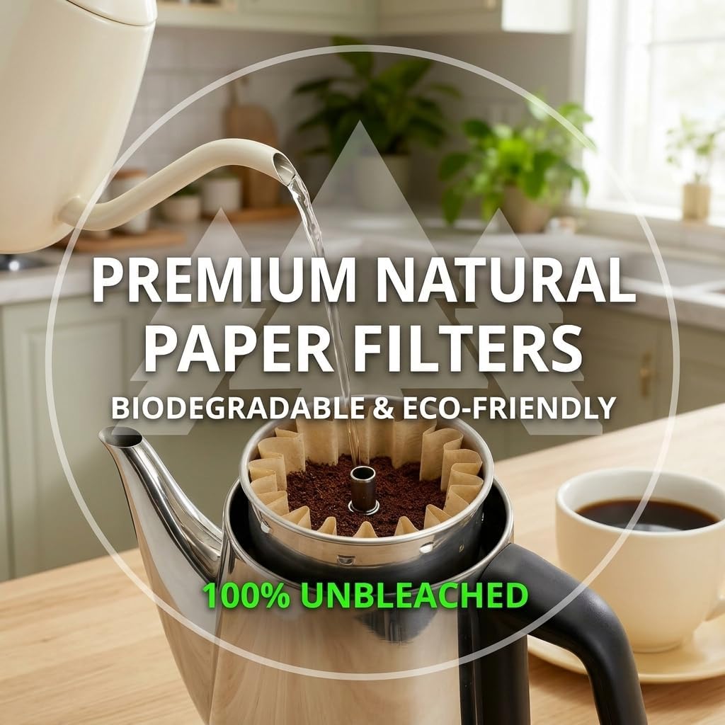 150pcs Percolator Coffee Filters for Presto Coffee Maker Disposable Filters