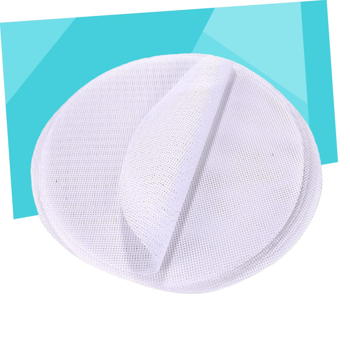 MAGICLULU 15pcs Reusable Silicone Steamer Mesh Non-Stick Pad Round Shape Dumplings Mat for Steamed Buns and Dim Sum Diameter Easy to Clean Multi-Functional Cooking Tool