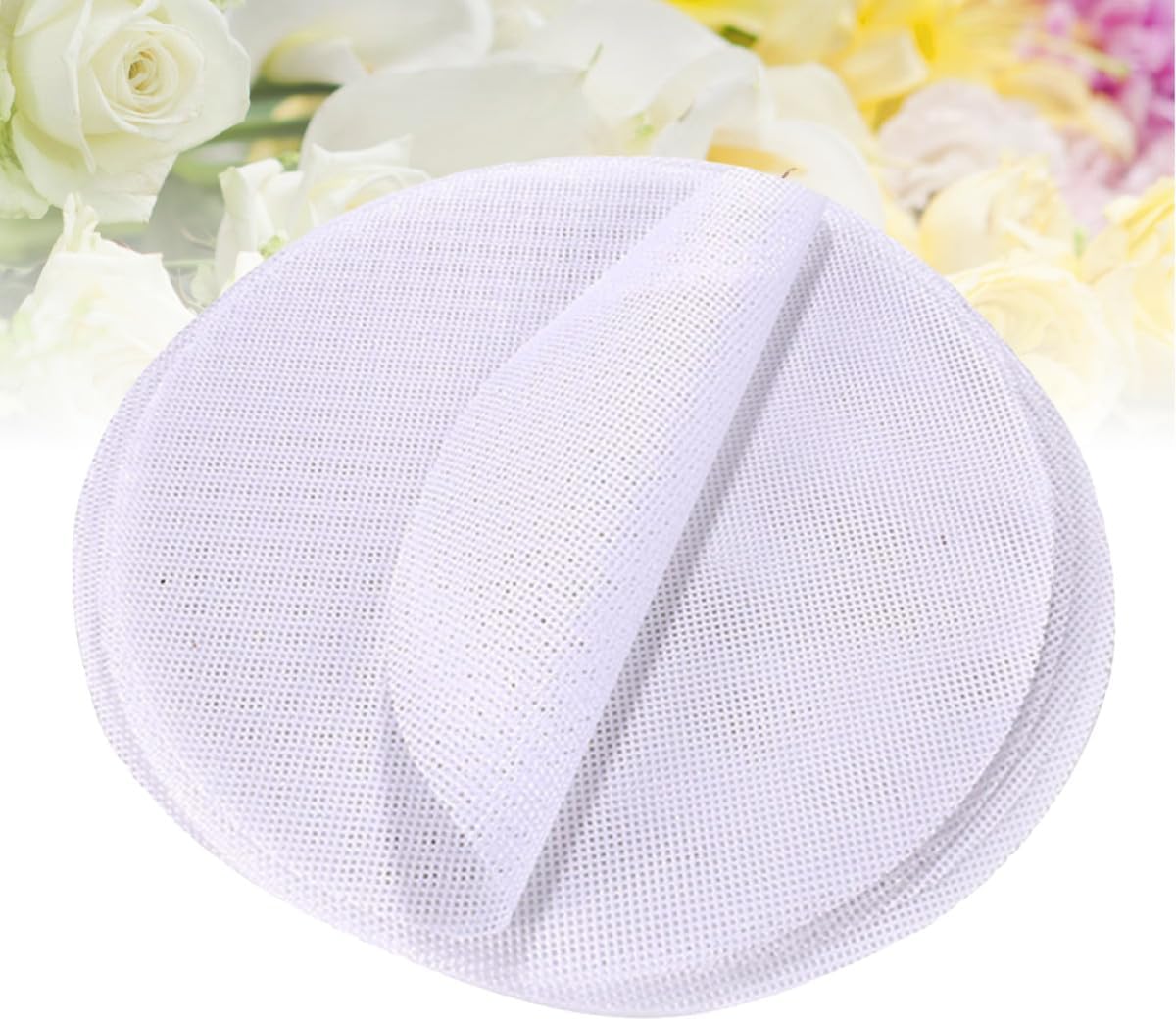 NUOBESTY 10pcs Non-stick Silicone Steamer Mats round 20cm Diameter Reusable Steamed Bun and Dumpling Pads for Household Cooking and Dim Sum Preparation