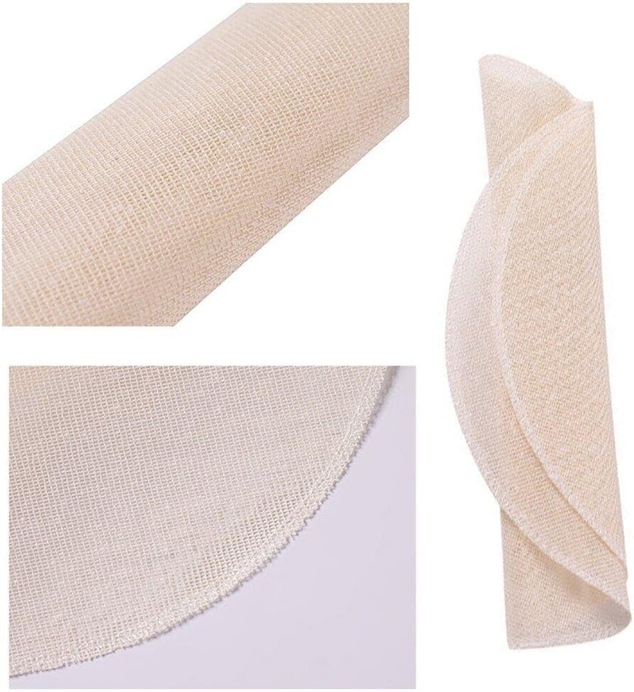10 Pcs Round Cotton Yarn Cloth Reusable Non Stick Household Liners Cloth Mat Pad Steamed Buns Dumplings Baking Cooking Tool