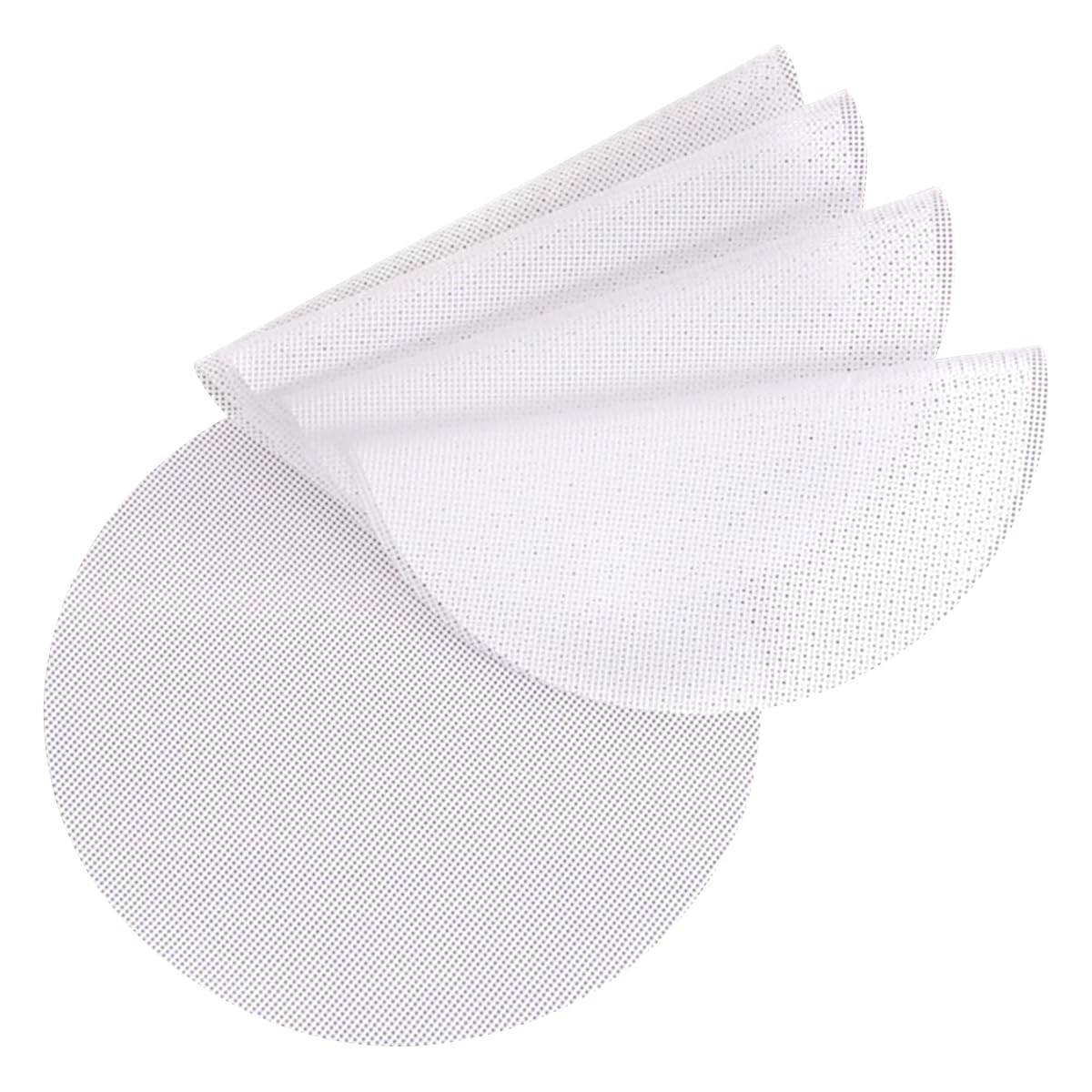 5PCS 7.87" Silicone Steamer Liners for Home Kitchen, White