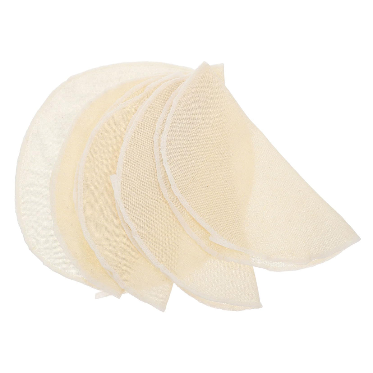 Healifty 20pcs Cotton Steaming Cloth Round Liners Dim Sum Tools Steamer Gauze Non Stick Pad Air Fryer Liner Mesh Mat Pad for Steamed Buns Dumplings Baking Cooking