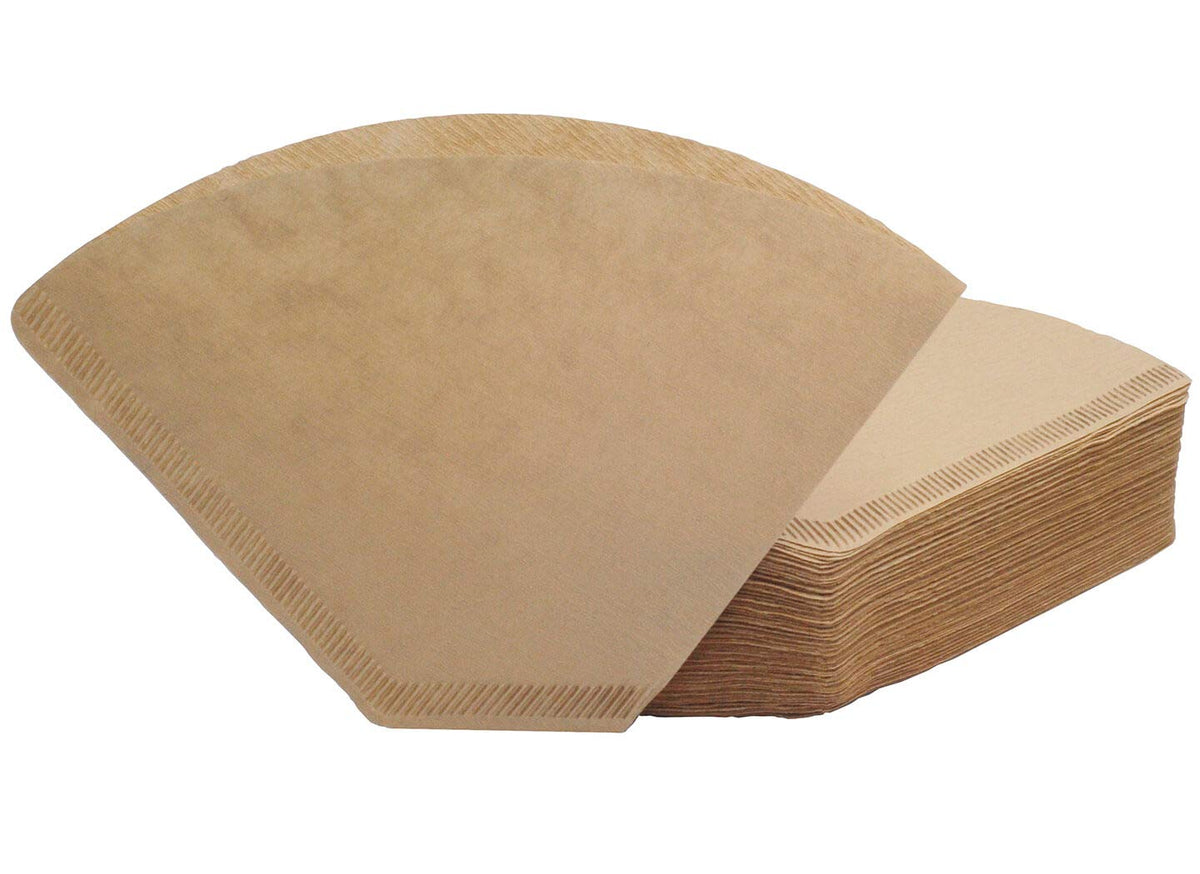 #4 Cone Coffee Filter 8-12 Cup, 200 Count Unbleached Natural Paper, No Blowout, Disposable for Pour Over and Drip Coffee Maker