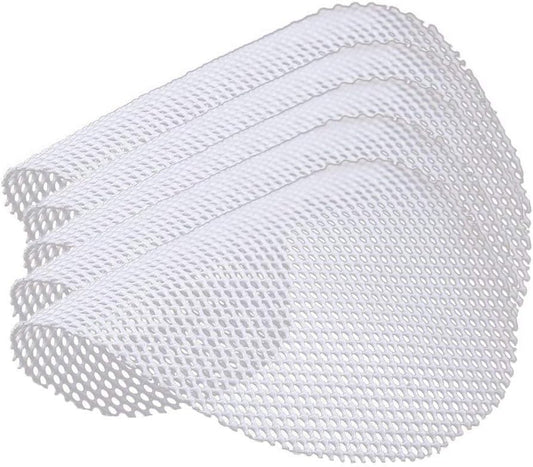 INCHANT Silicone Steamer Mesh Mats, Reusable Non-Stick Round Steamer Pad, Steamed Buns Baking Pastry Mat, 40cm in Diameter, Set of 3