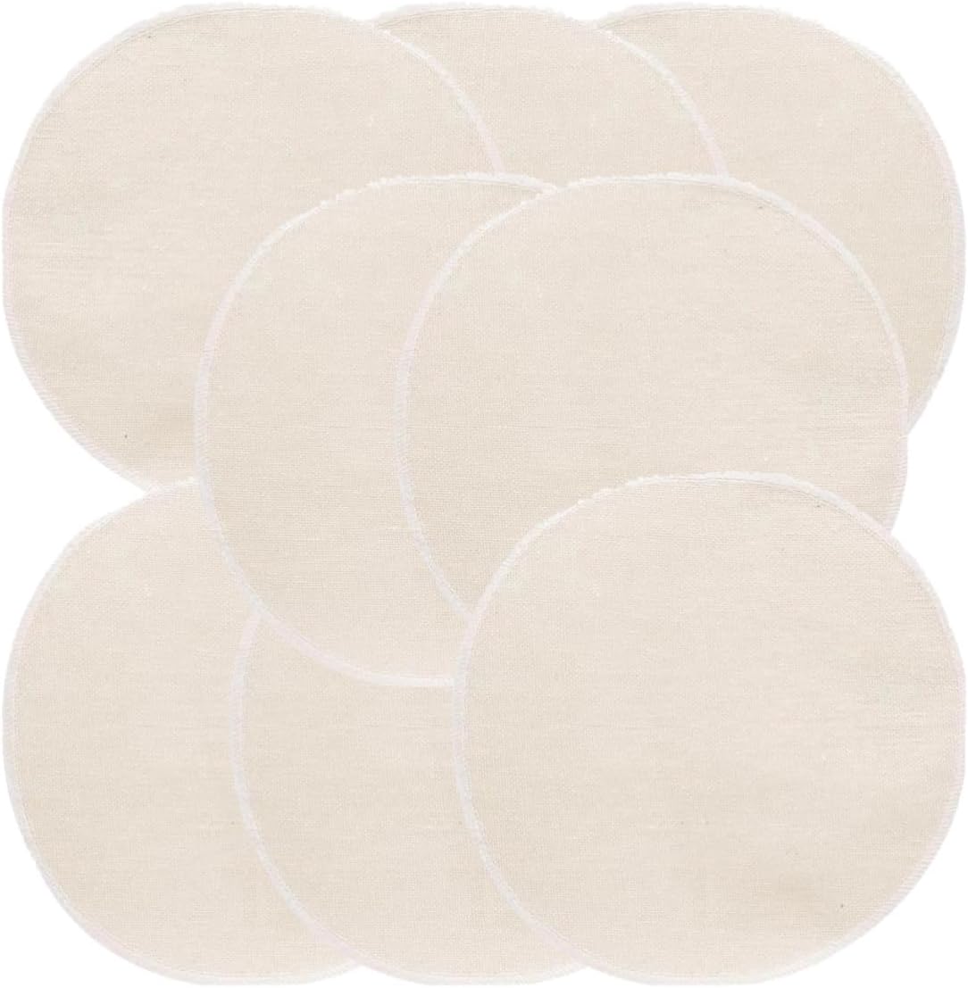 10pcs round Cotton Steamer Cloth Pads Non Stick for Dumplings