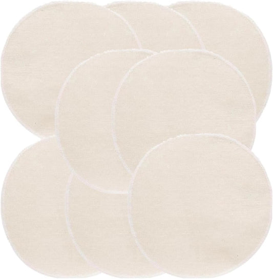 10pcs round Cotton Steamer Cloth Pads Non Stick for Dumplings