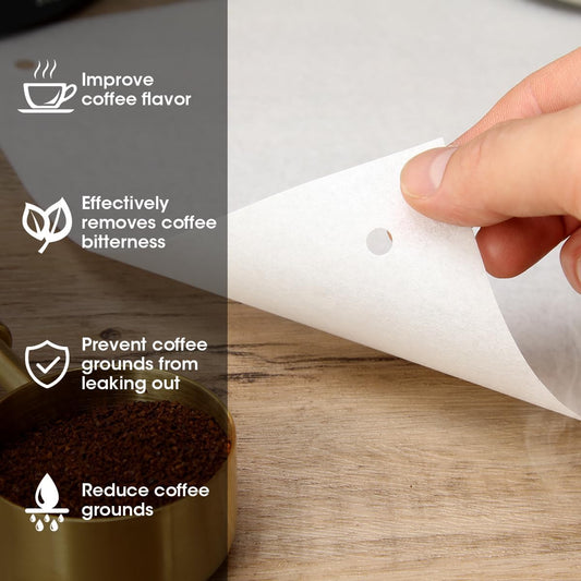 Aieve Percolator Coffee Filters, 160 Count Wrap Around Coffee Filters