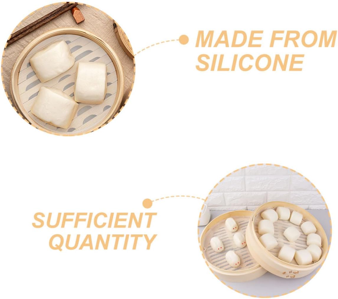 Silicone Steamer Liners 10pcs Nonstick Reusable Mesh Mat