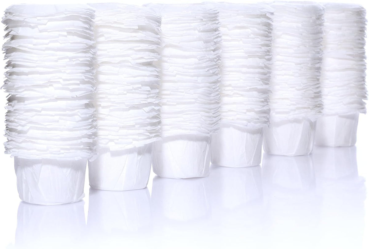300 Disposable K Cup Filters for Keurig Reusable K Cups, Coffee Paper Liners for Refillable Pods, Smoother Coffee, Less Sediment, Easy Clean Up