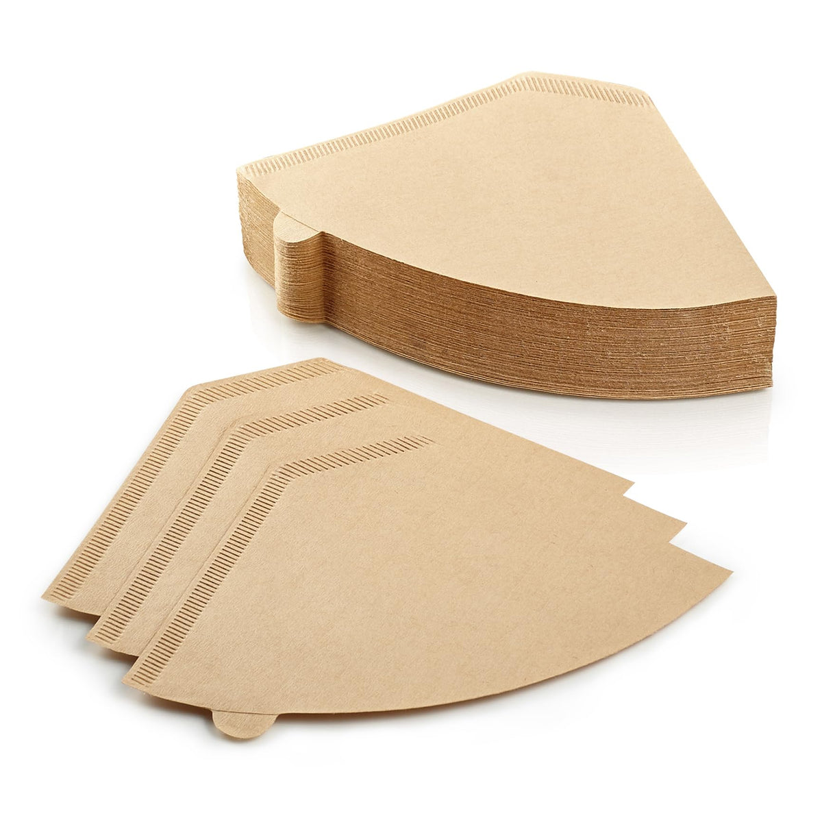 200 Count #4 Unbleached Paper Coffee Filters for Cuisinart, Ninja, BLACK+DECKER & other 8-12 Cup Coffee Makers - Perfect Paper Filter for Pour Over and Drip Coffee