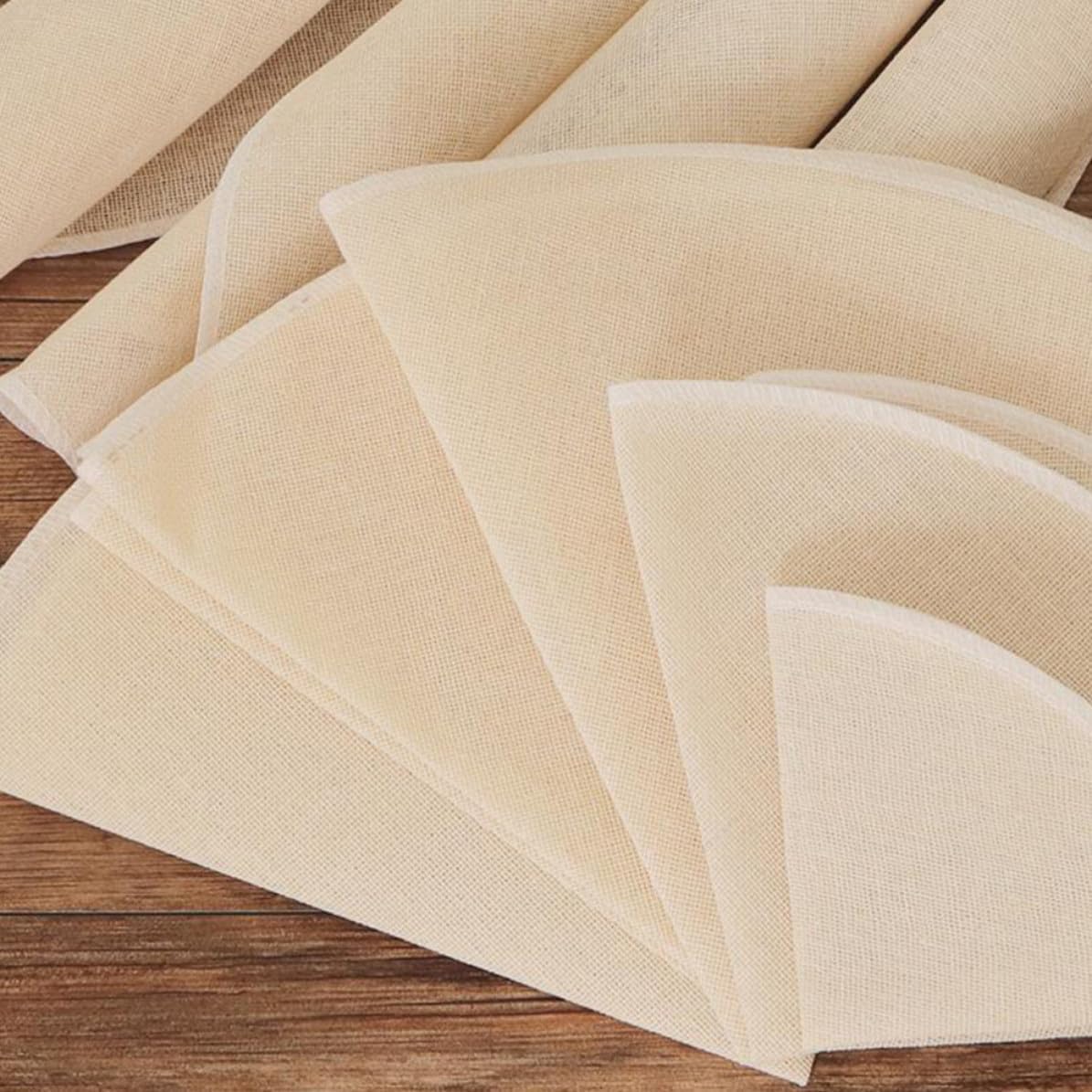 ARTIBETTER 30pcs Reusable Nonstick Cotton Yarn Steamer Cloths for Home Use, round Steamed Bun Pads and Dumplings Mats, Breathable Kitchen Steamer Cloths for Housewarming