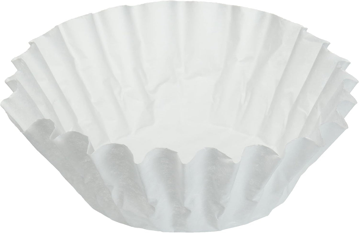 Bunn 500 Paper Regular Coffee Filter for 12-Cup Commercial Brewers (Case of 500)