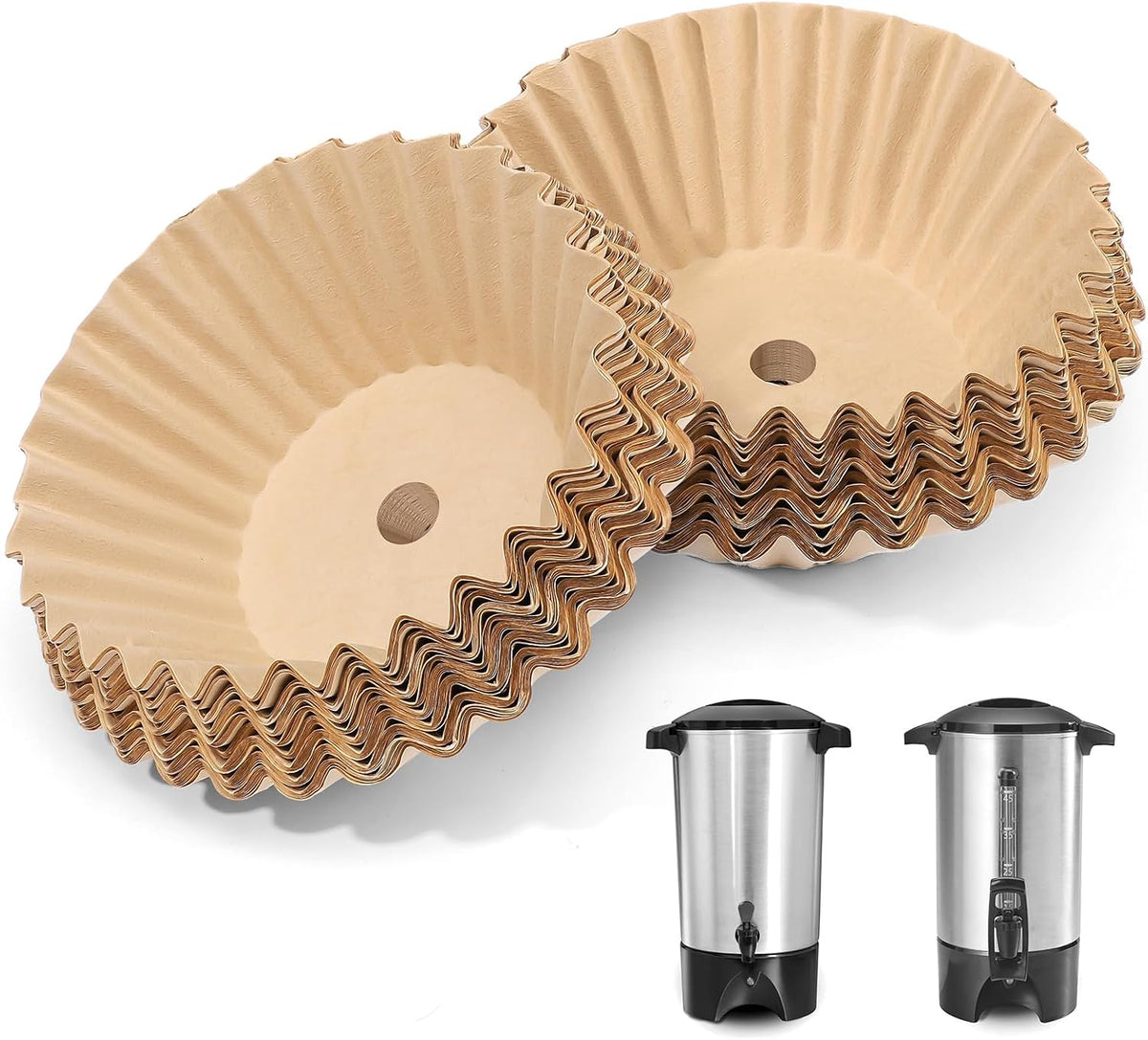 100Pcs Coffee Filter for Hamilton Beach 45 Cup & Urn Hot Beverage Dispenser