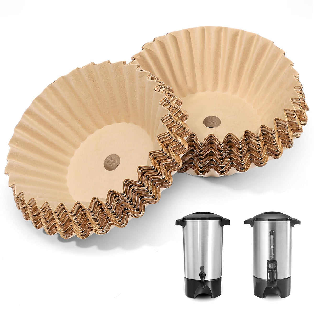 100Pcs Coffee Filter for Hamilton Beach 45 Cup & Urn Hot Beverage Dispenser