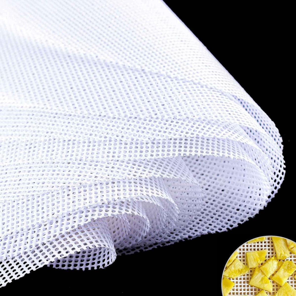 10Pcs Round Silicone Steamer Liners,11inch Non-stick Silicone Steamer Mesh Mat,Reusable Bamboo Steamer Liner Pad Dim Sum Mesh for Home Kitchen Cooking (10, 11 x 11 inch)