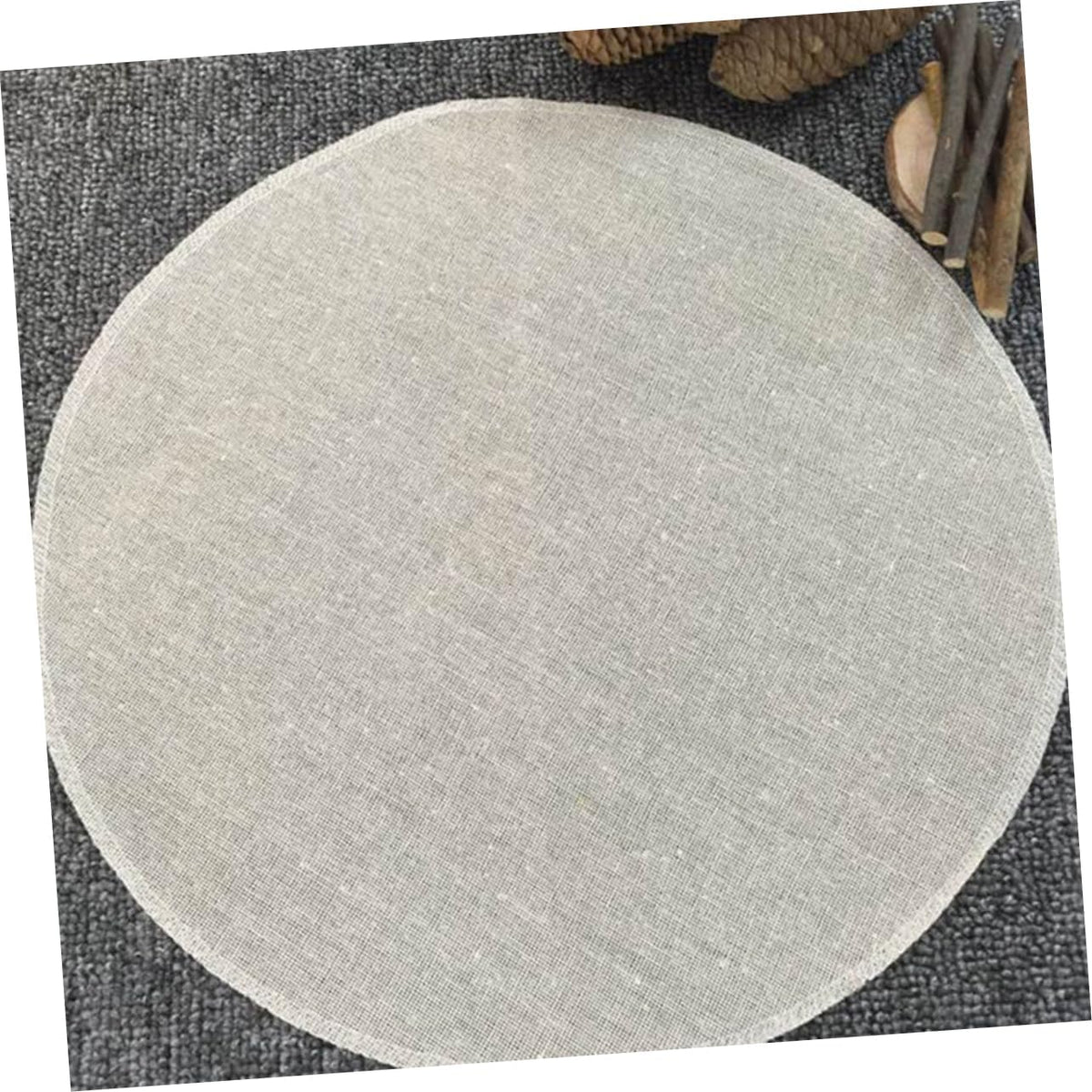 SHOWERORO 5pcs Steaming Pot Holder Cotton Gauze Pads Baking Mat Reusable Steamed Mat Steamer Mesh for Dumplings Safe