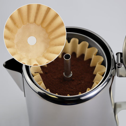 150 Pcs Paper Coffee Filters for Farberware Coffee Percolator 8/12 Cup