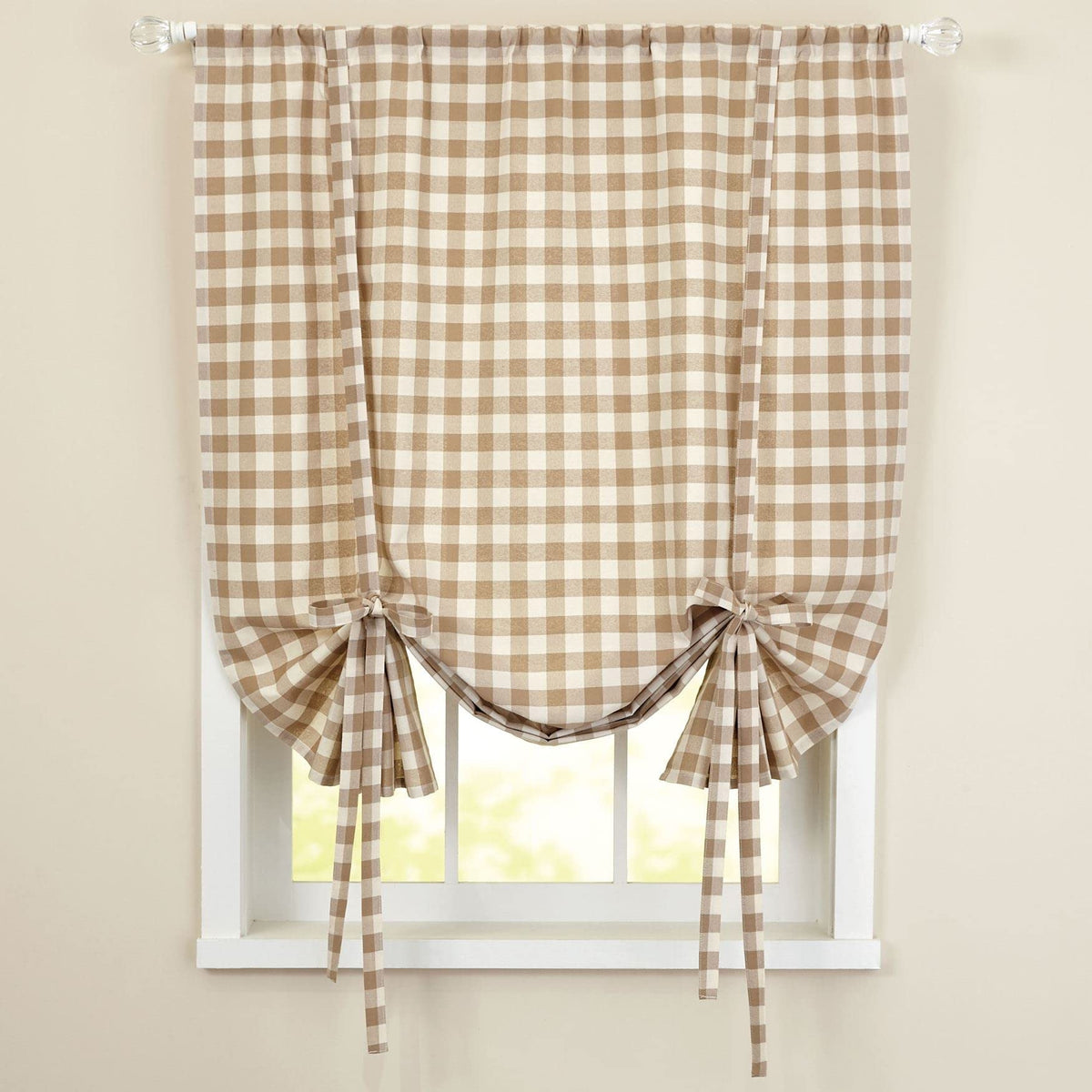 Sweet Home Collection Old World Style Floral Heavy Lace Kitchen Curtain Swag pair Hopewell Cream