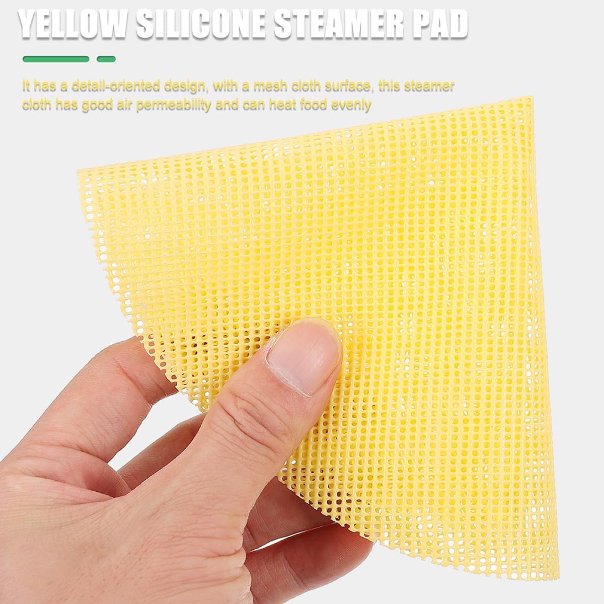 10pcs 18cm round Silicone Steamer Mats Nonstick Steamed Bun Pads Reusable Dumpling Liners for Home Kitchen Baking and Steaming